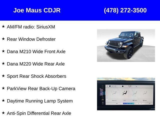 new 2025 Jeep Gladiator car, priced at $39,907