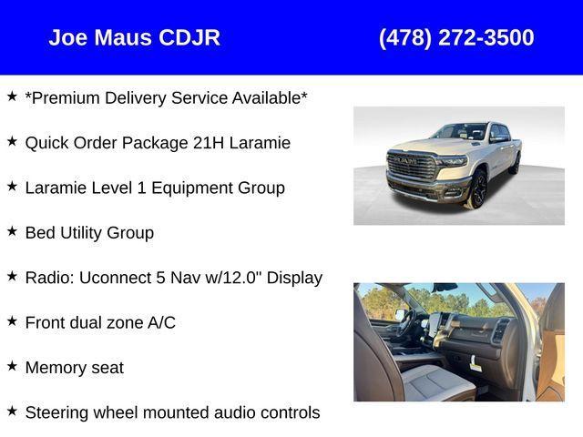 new 2025 Ram 1500 car, priced at $56,387