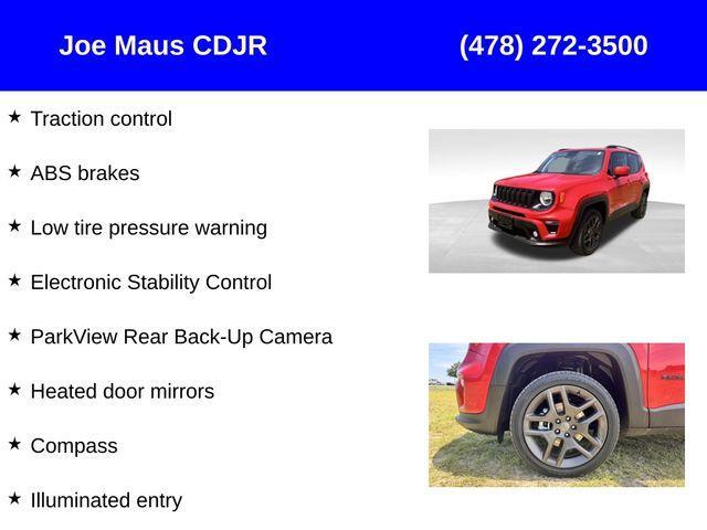 used 2022 Jeep Renegade car, priced at $20,000