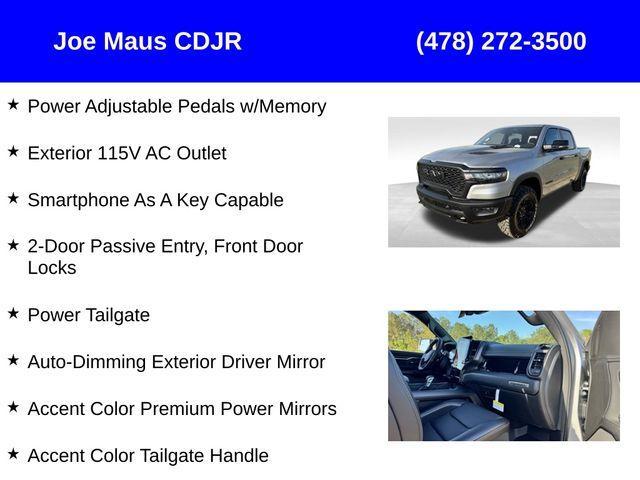 new 2025 Ram 1500 car, priced at $65,715