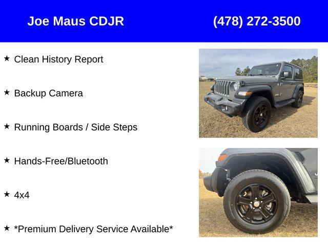 used 2020 Jeep Wrangler car, priced at $27,587