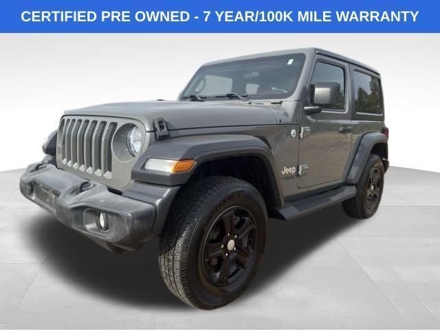 used 2020 Jeep Wrangler car, priced at $27,587