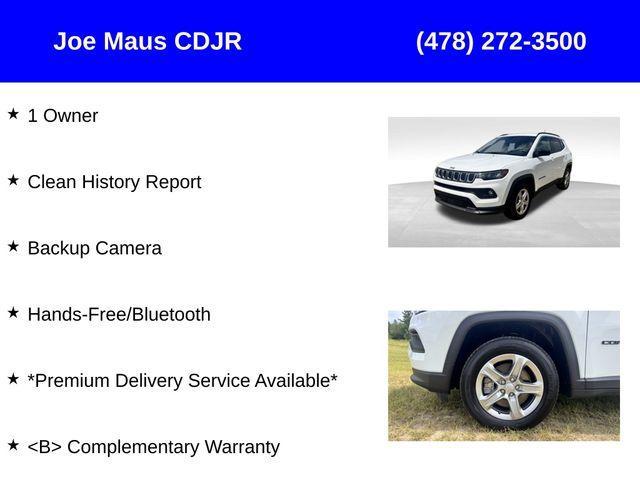 used 2024 Jeep Compass car, priced at $24,677