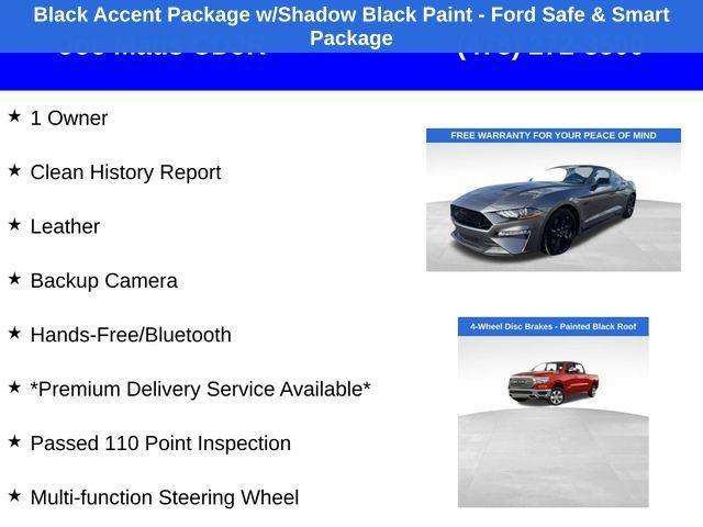 used 2021 Ford Mustang car, priced at $32,211