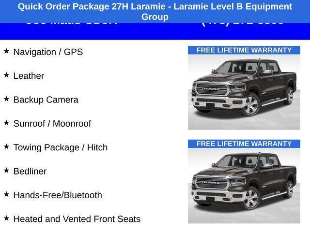 new 2024 Ram 1500 car, priced at $54,419