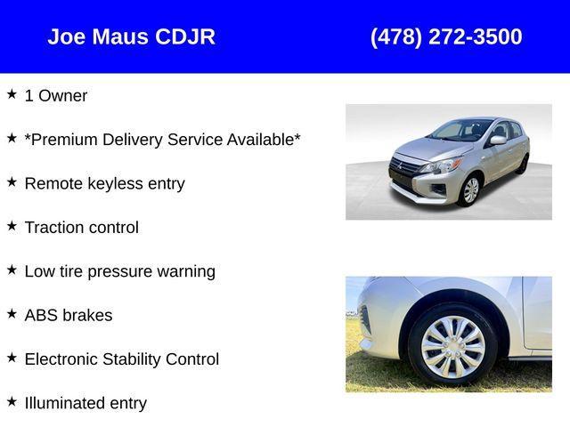 used 2022 Mitsubishi Mirage car, priced at $13,711