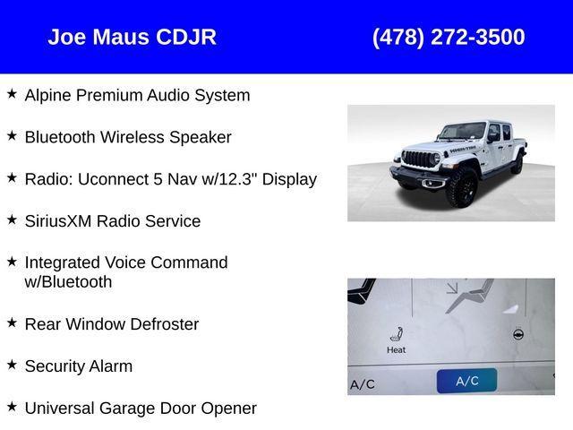 new 2025 Jeep Gladiator car, priced at $44,221