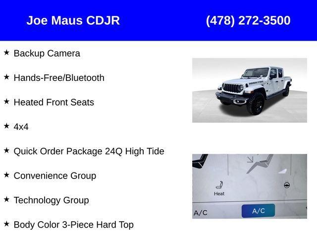 new 2025 Jeep Gladiator car, priced at $44,221