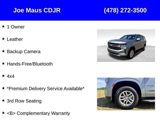 used 2023 Chevrolet Tahoe car, priced at $48,411