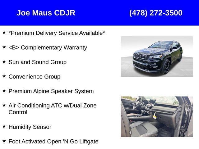 new 2025 Jeep Compass car, priced at $34,305