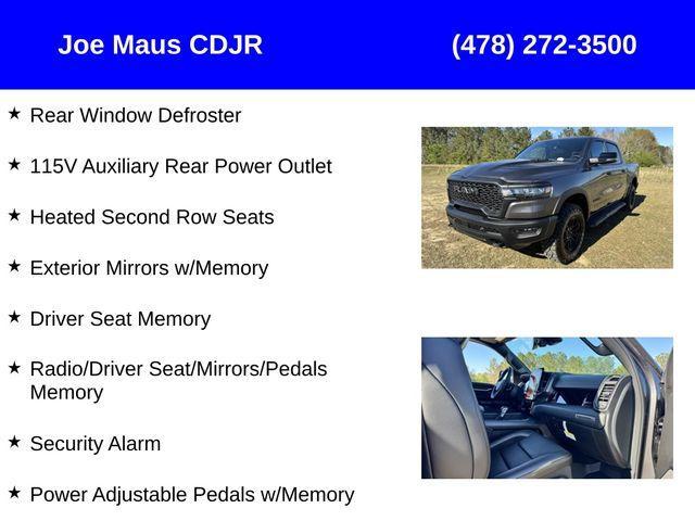 new 2025 Ram 1500 car, priced at $61,505