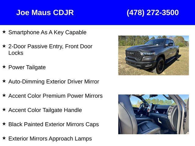 new 2025 Ram 1500 car, priced at $61,505