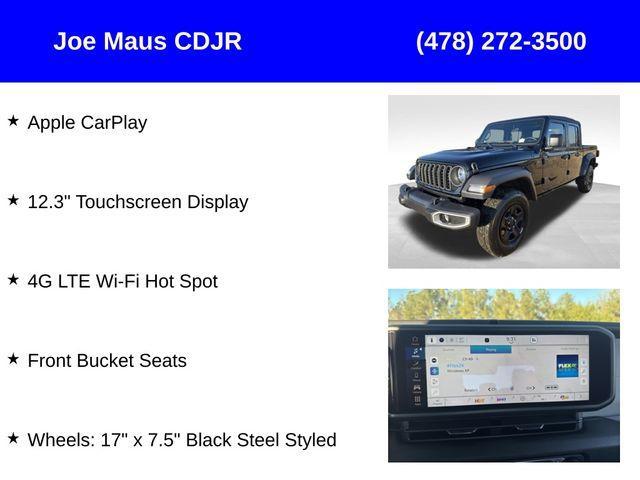 new 2025 Jeep Gladiator car, priced at $35,803