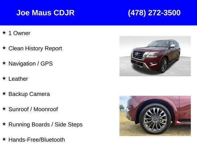 used 2022 Nissan Armada car, priced at $37,887