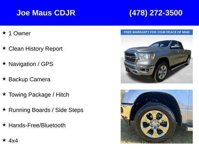 used 2021 Ram 1500 car, priced at $29,687