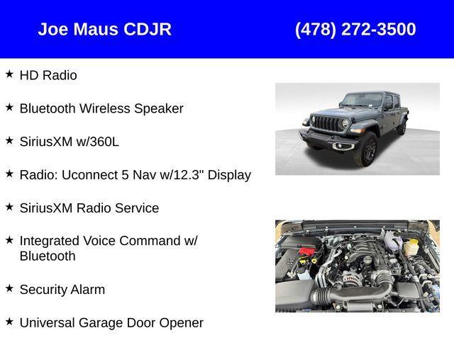 new 2025 Jeep Gladiator car, priced at $45,675