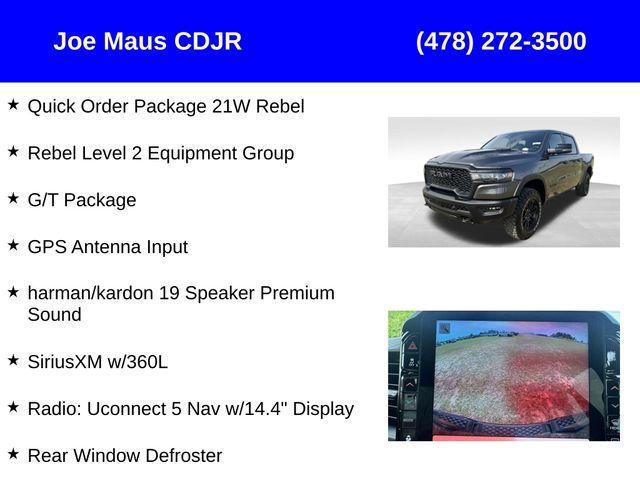 new 2025 Ram 1500 car, priced at $63,350