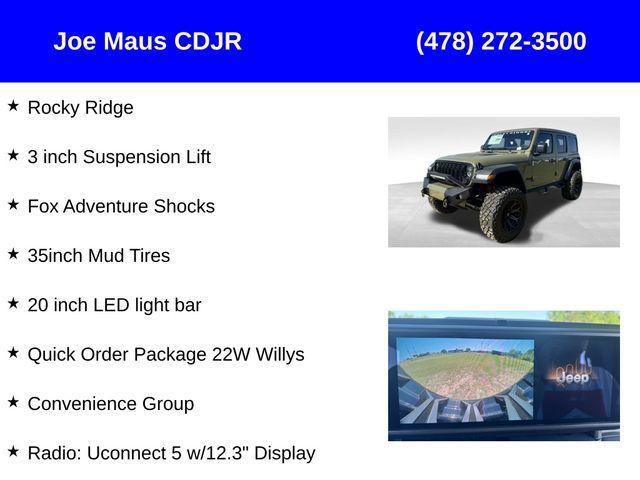 new 2025 Jeep Wrangler car, priced at $71,442