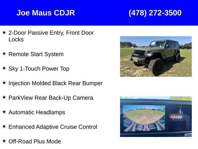 new 2025 Jeep Wrangler car, priced at $70,442