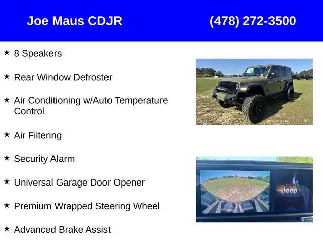 new 2025 Jeep Wrangler car, priced at $70,442