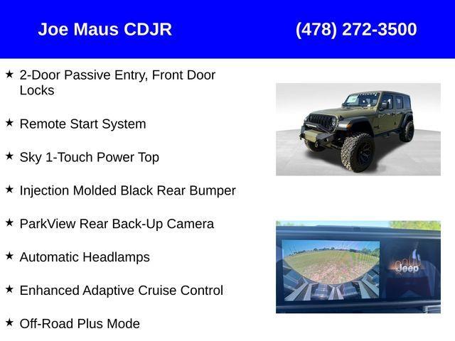 new 2025 Jeep Wrangler car, priced at $71,442