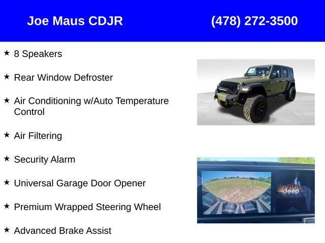 new 2025 Jeep Wrangler car, priced at $71,442