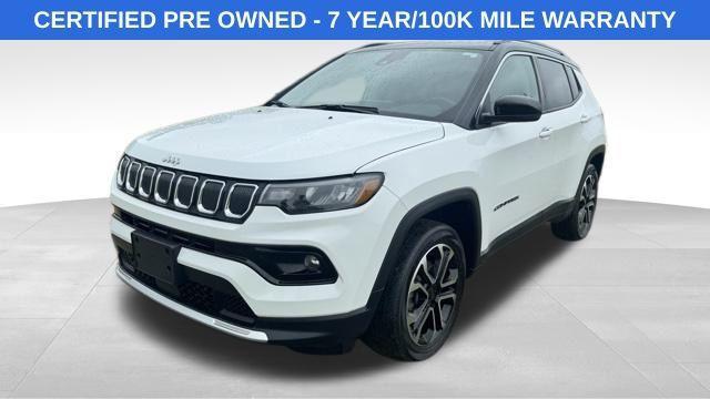 used 2022 Jeep Compass car, priced at $24,470