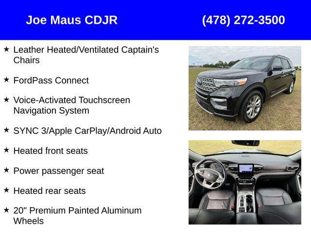 used 2021 Ford Explorer car, priced at $26,587