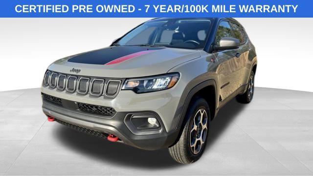 used 2022 Jeep Compass car, priced at $23,998