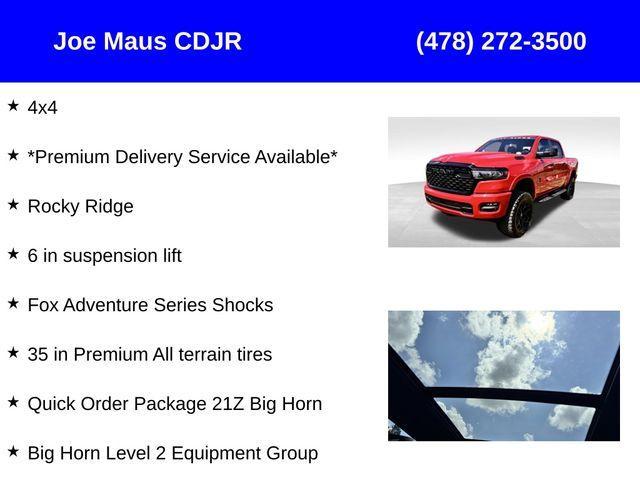 new 2025 Ram 1500 car, priced at $63,697