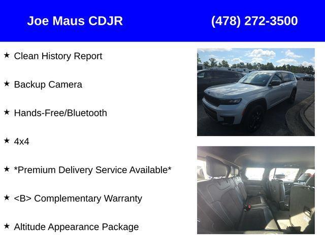 used 2023 Jeep Grand Cherokee L car, priced at $31,377