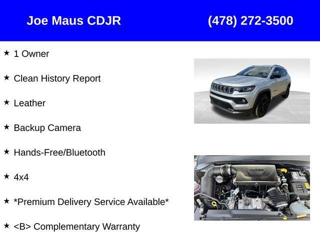 used 2024 Jeep Compass car, priced at $27,987