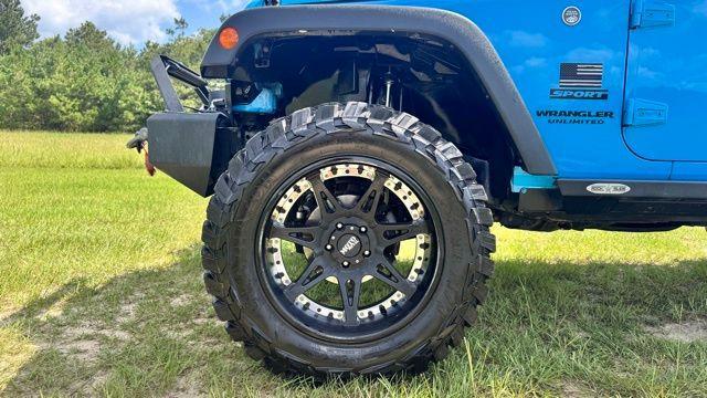 used 2017 Jeep Wrangler Unlimited car, priced at $15,987