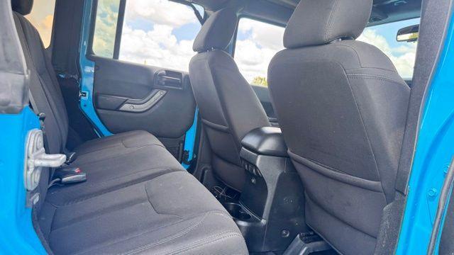 used 2017 Jeep Wrangler Unlimited car, priced at $15,987