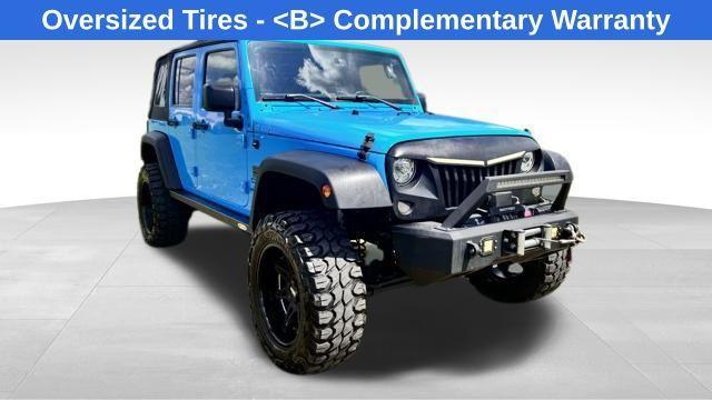 used 2017 Jeep Wrangler Unlimited car, priced at $15,987