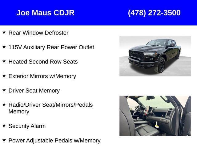 new 2025 Ram 1500 car, priced at $63,565
