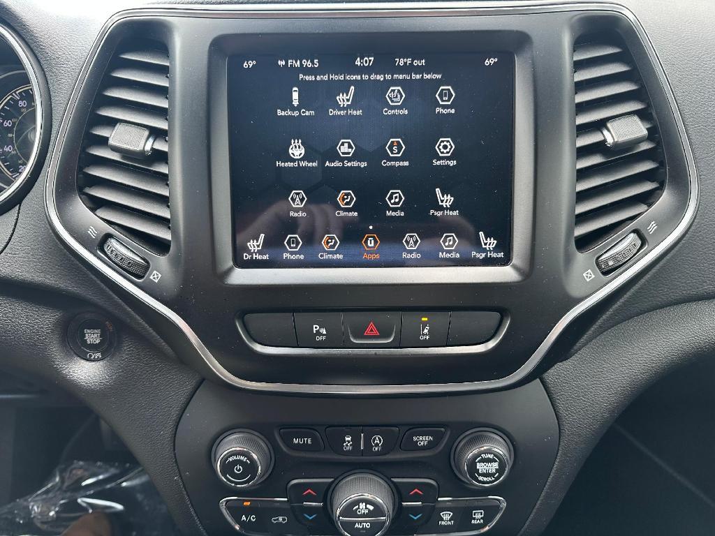 used 2021 Jeep Cherokee car, priced at $20,900