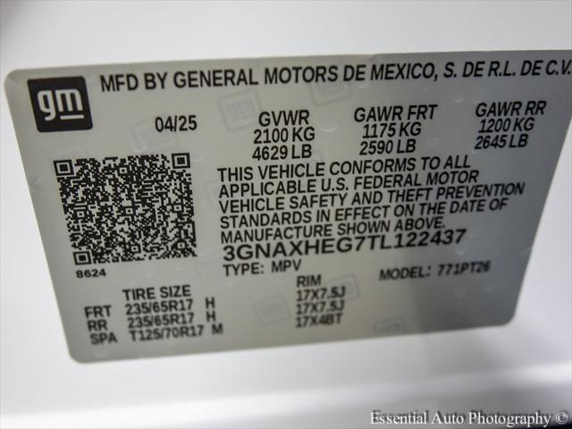 new 2026 Chevrolet Equinox car, priced at $30,245