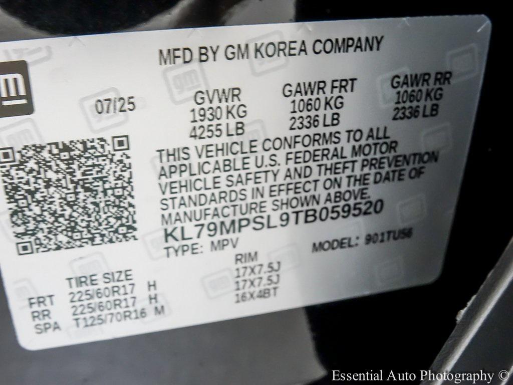 new 2026 Chevrolet TrailBlazer car, priced at $24,616