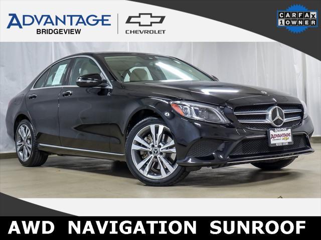 used 2021 Mercedes-Benz C-Class car, priced at $26,500