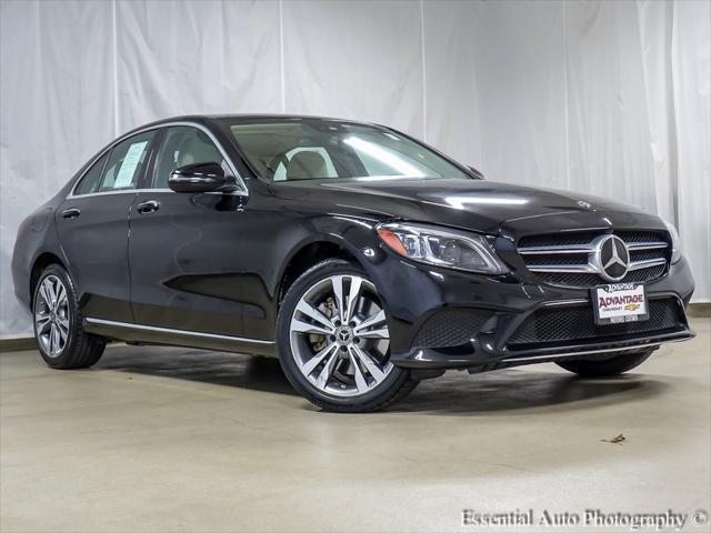 used 2021 Mercedes-Benz C-Class car, priced at $26,500