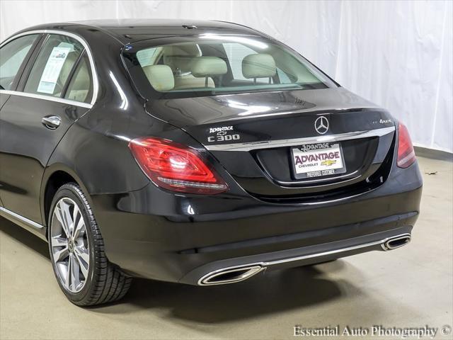 used 2021 Mercedes-Benz C-Class car, priced at $26,500