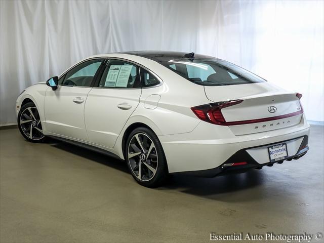 used 2022 Hyundai Sonata car, priced at $23,648