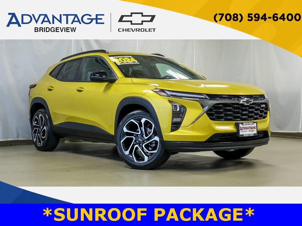 used 2024 Chevrolet Trax car, priced at $23,128