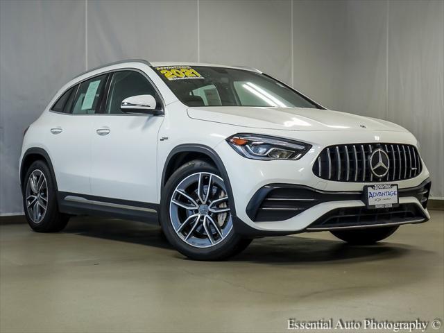 used 2021 Mercedes-Benz AMG GLA 35 car, priced at $31,525