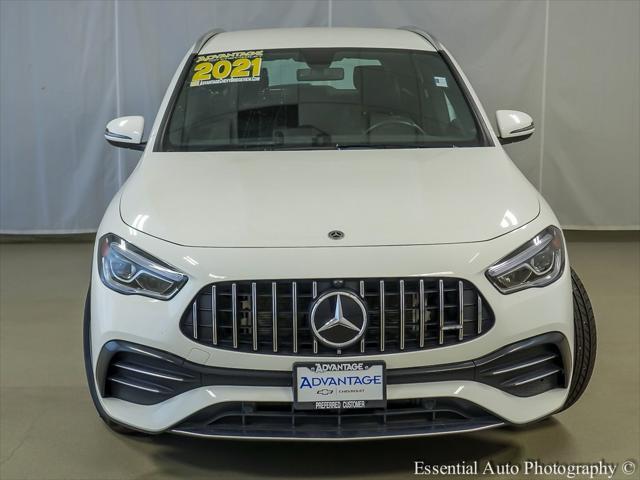 used 2021 Mercedes-Benz AMG GLA 35 car, priced at $31,525