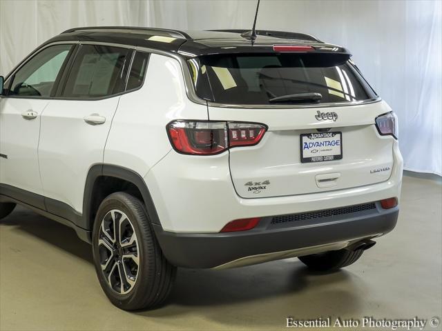 used 2022 Jeep Compass car, priced at $20,127