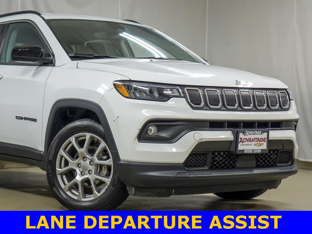 used 2022 Jeep Compass car, priced at $19,359