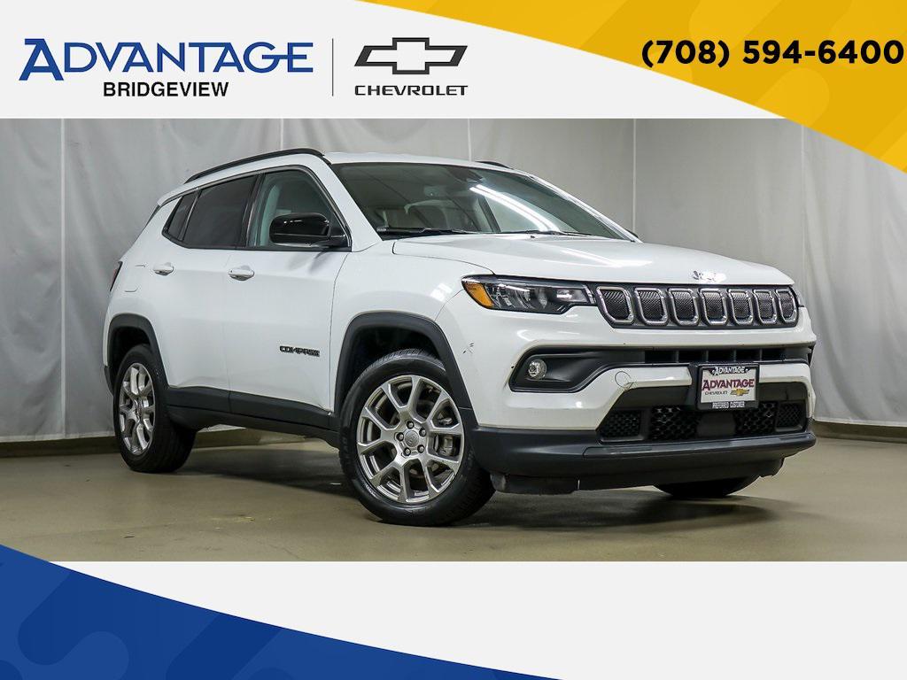 used 2022 Jeep Compass car, priced at $21,366
