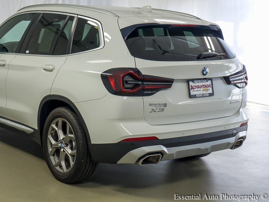 used 2022 BMW X3 car, priced at $27,944